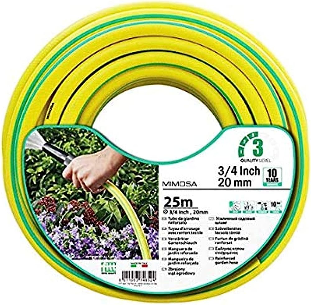 Gardening Hose 3/4″ 25mtr Mimosa Italy