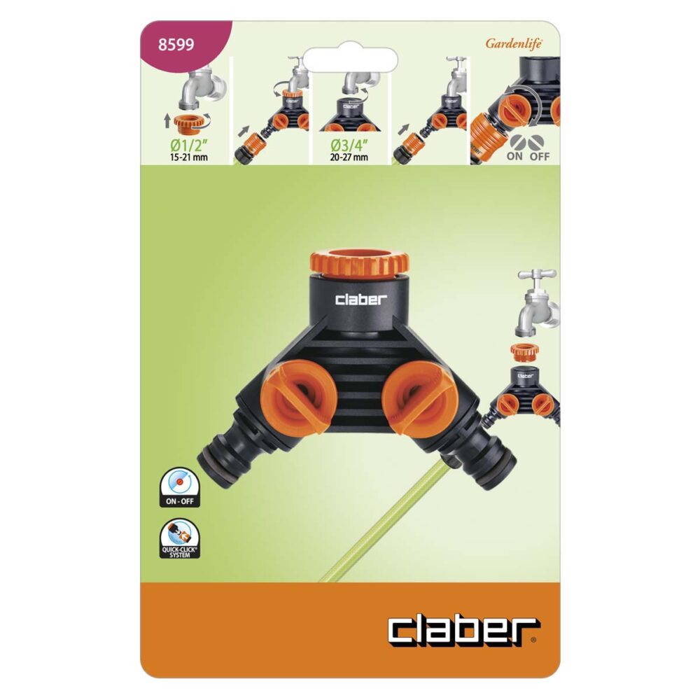 Double Tap Connector 8599 Claber