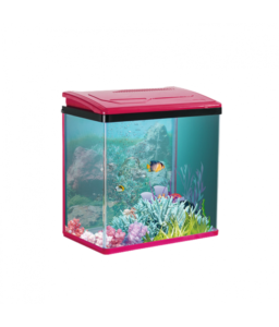 Fish Aquarium 380 X 230 X 400mm Pink Py380rd Karis